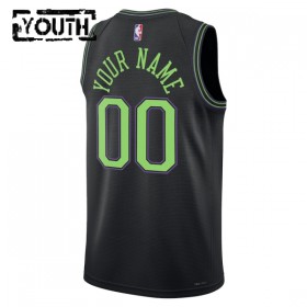 Maillot Enfant New Orleans Pelicans Personnalisable 2025-26 Nike City Edition Noir Swingman